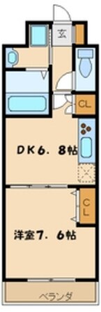 オークヒルズ壱番館の物件間取画像